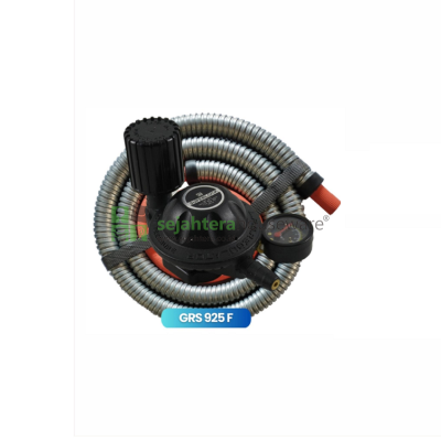 Regulator GASCOMP+Selang Flexibl GRS925F