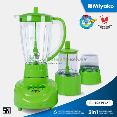 Blender Miyako BL-152 PF/AP (Hijau)A#3