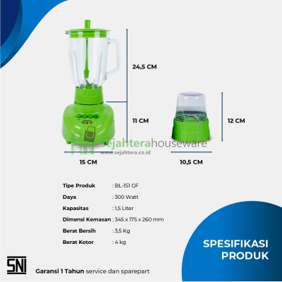 Blender Miyako BL-151 GF A#3