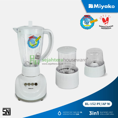 Blender Miyako BL-152 PF/AP W (Putih)**