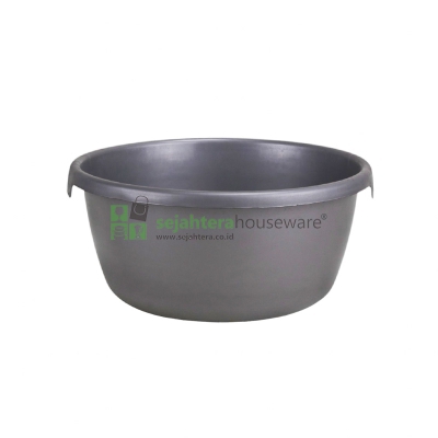 Baskom Timah Hadara 12 Inch Silver