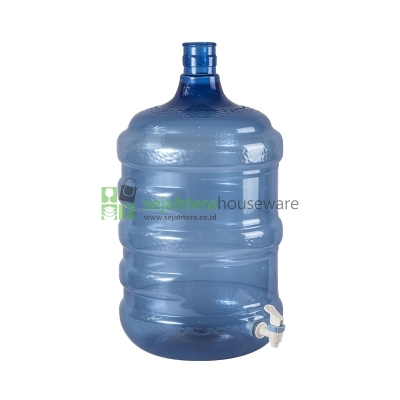 Botol Air Galon 19 Liter + Kran