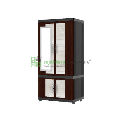 Lemari Naiba-Fit Gantung Ebony 1523+C