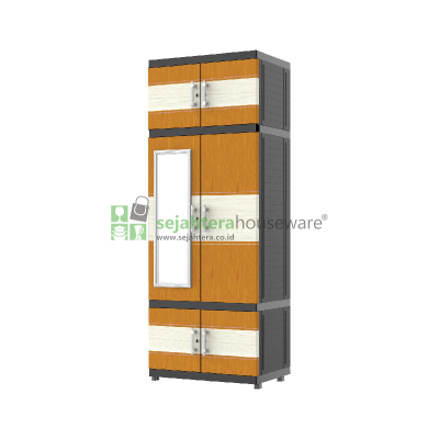 Lemari Naiba-Fit Gantung Ebony 1524+C