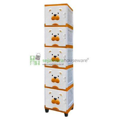 Lemari Akako 1P Hello Bear SS5+Kunci