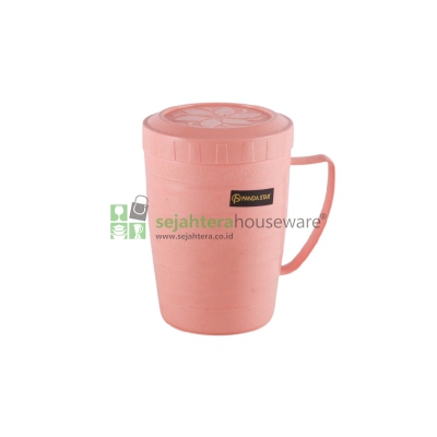 Cangkir Tutup Sakura Panda Star 1L DX