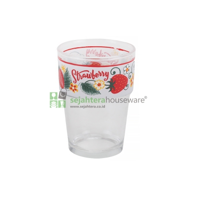 Gelas Set Red Berries STKT-8/DFS5 (5bh)