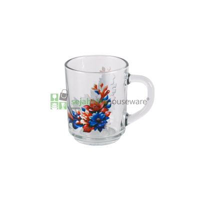 Gelas Set BBC Decorative Mug 6 pcs
