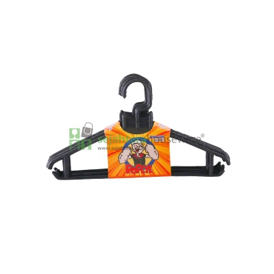 Gantungan Baju Lidi Popeye Pinguin Hitam