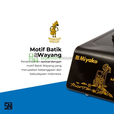 Kompor Gas Miyako KG-101C Motif/WYG A#3