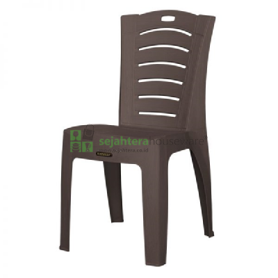 Kursi Napolly 730 Jati/Coklat #