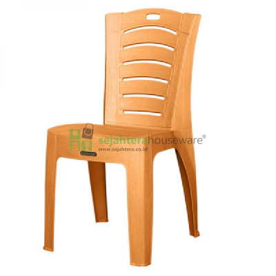 Kursi Napolly 730 Jati/Coklat #