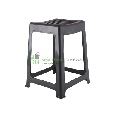 Kursi Bakso Segi Timy Coklat/Abu2**