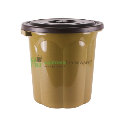 Ember Tutup Goplast 80 Liter Coklat