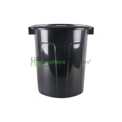 Ember Tutup KHADO 80 Liter Hitam