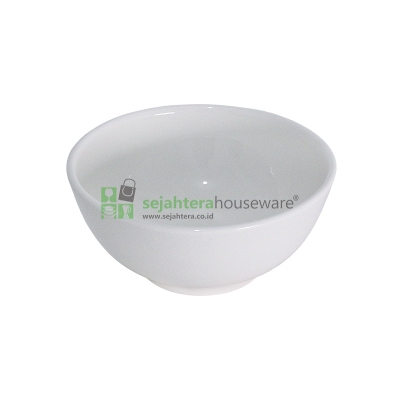 Mangkok Porselen 6 Inch CARAVEL Putih Po