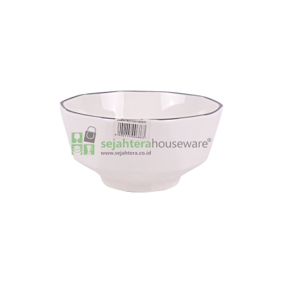 Mangkok Porselen 6 Inch Prisma Caravel