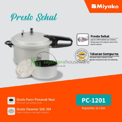 Panci Pressure MIYAKO PC-1201 12L