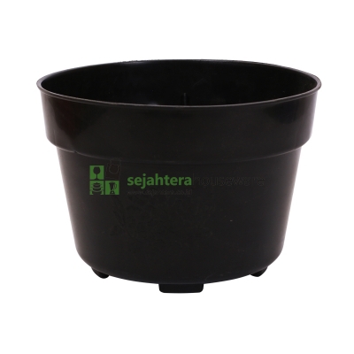 Pot Bunga GM no.2/2C Hitam