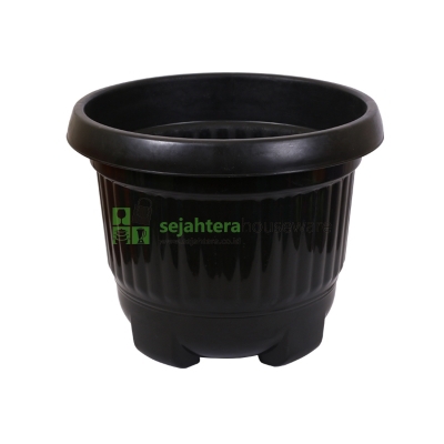 Pot Bunga GM no.7 Hitam
