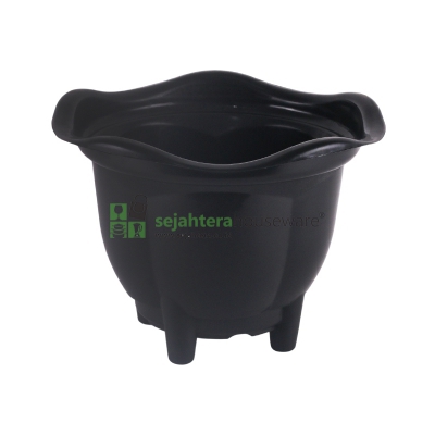 Pot Bunga Gardenia Nasional 35 Hitam