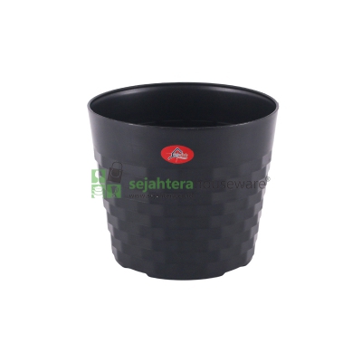 Pot Bunga Asoka 25 Hitam ALEXISH 115