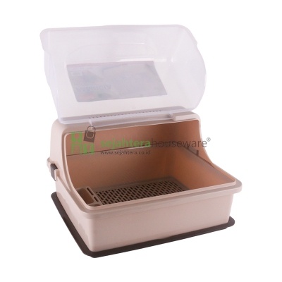 Rak Piring+Tutup Asvita Patricia RPP-886