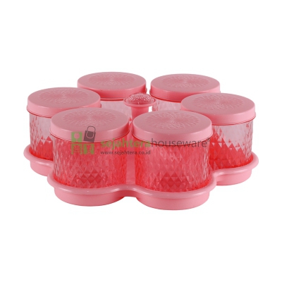 Stoples Set Ruby Viola 1017/1020 6 pcs