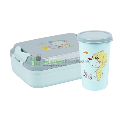 Lunch Box+Gelas HOMMY Melvina 3204