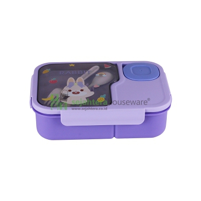 Lunch Box 5520 1450ml + Sendok Garpu