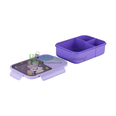 Lunch Box 5520 1450ml + Sendok Garpu
