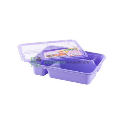 Lunch Box Venxia Emiko Sekat 5 Warna
