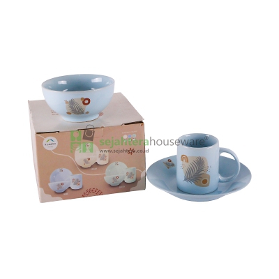 Mangkok Piring Gelas Set HOMECO FGQYMBPP