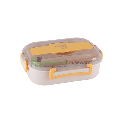 Lunch Box Segi PETHU PP688+ Sendok Garpu