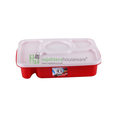 Lunch Box JAYAKOIINDO 4 Sekat 1037 M/P