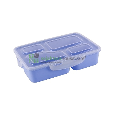 Lunch Box Segi IMPLAST 4 Sekat
