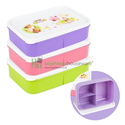 Lunch Box Kirei Gaury Printing 16000