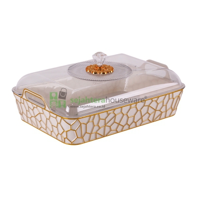 Prasmanan Segi (L) TAKAWA + Tutup (S435)