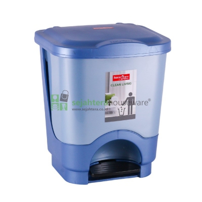 Tempat Sampah Injak BasicHome 10 L BHC-6